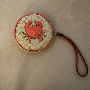 COACH Crab Coin Purse